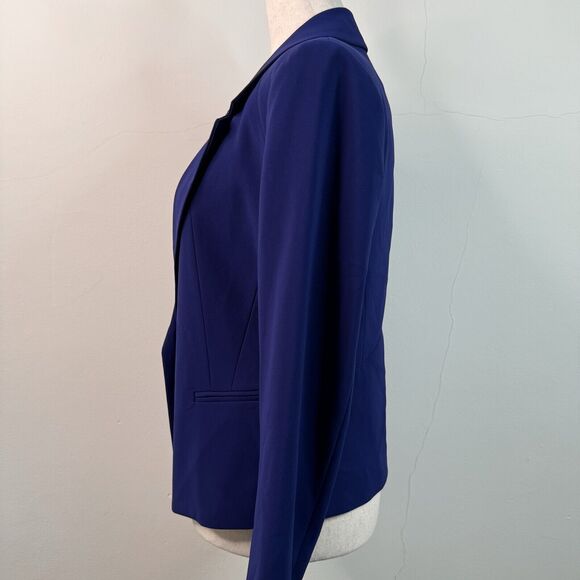 Reiss Womens Jacket Electric Blue Blazer Career Office Colorful Size Small - Picture 6 of 14
